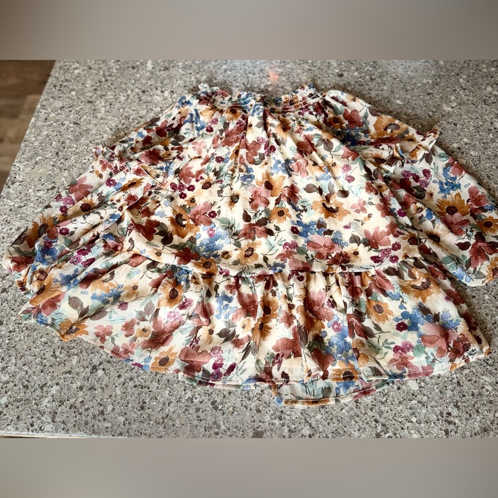 Bonnie Jean Floral Kids Dress - Multicolor - Picture 2 of 11